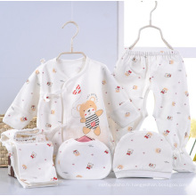 Newborn Baby Cartoon Printing 5PCS Infant Apparel